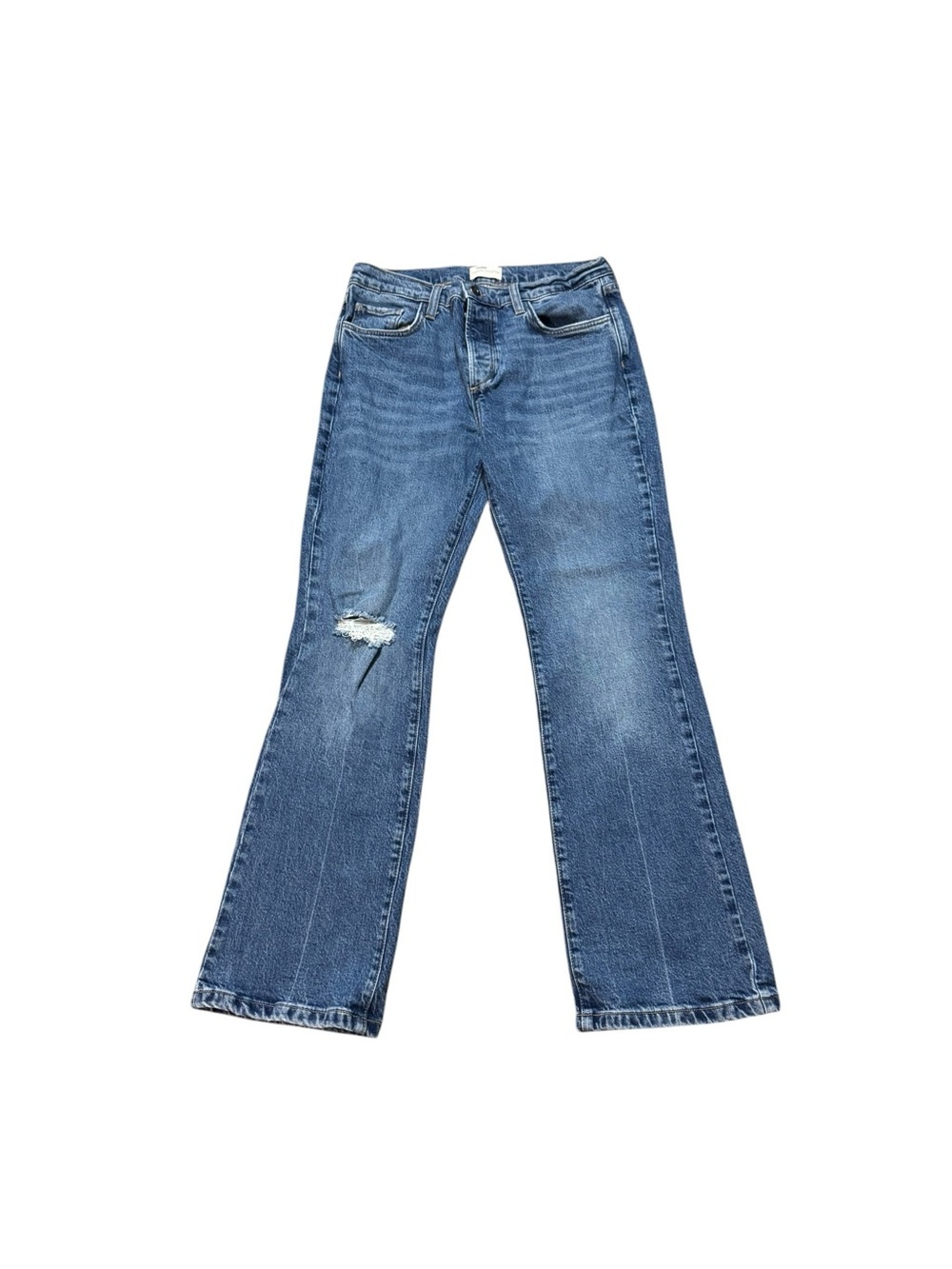 Favorite Daughter The Morgan Shortie Beacon Bootcut Jeans Women’s Size 28 - Picture 3 of 16